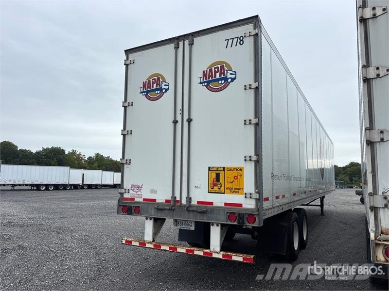 Wabash DVLSHPC 53 ft x 102 in T/A Van Trailer Furgons