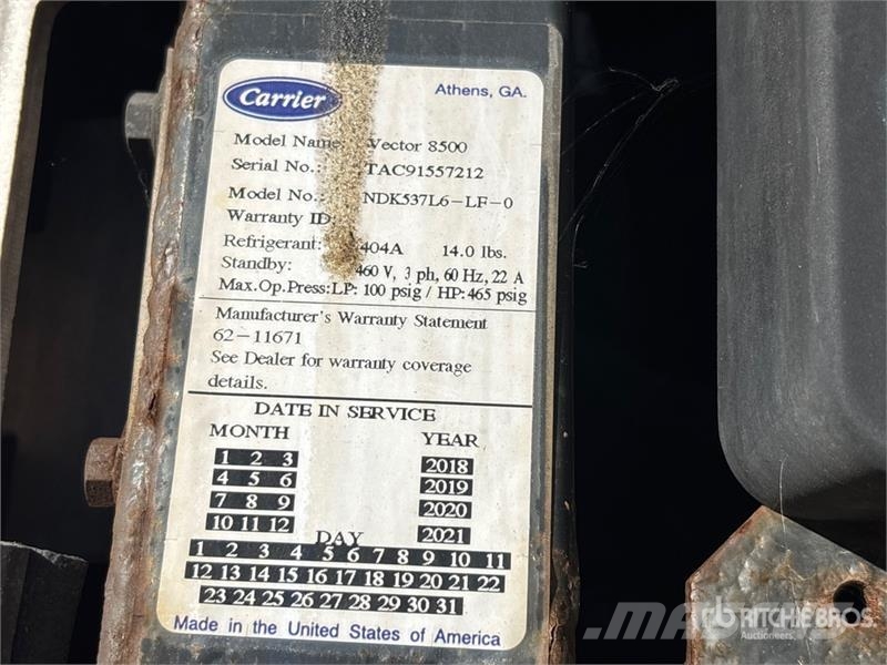 Wabash RFALHSA 51 ft x 102 in T/A Refrigerated Trailer Полуприцепы-рефрижераторы