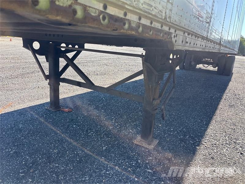 Wabash Tra/rem van dvcvhpc 53 ft x 102 in T/A Van Trailer Ремаркета фургони