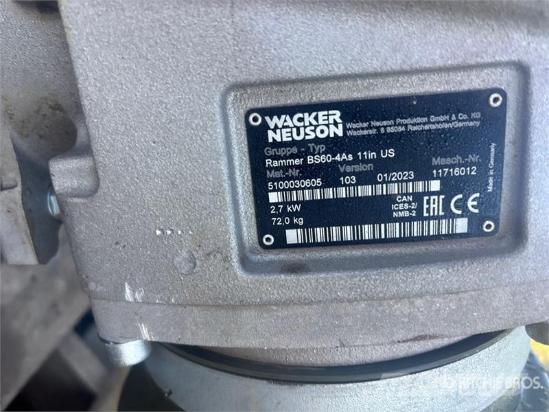 Wacker BS60-4AS 탬퍼