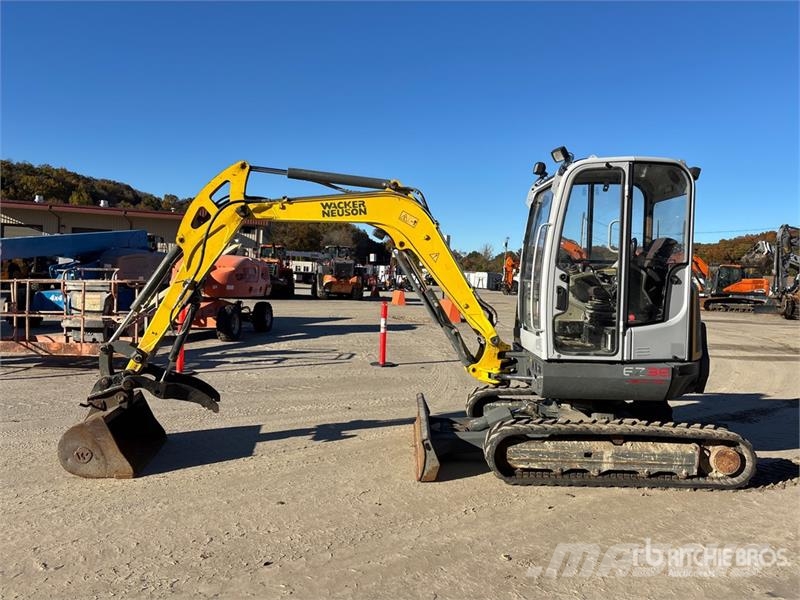 Wacker EZ38 Mini Excavator حفارات صغيرة أقل من 7 طن (حفارات صغيرة)