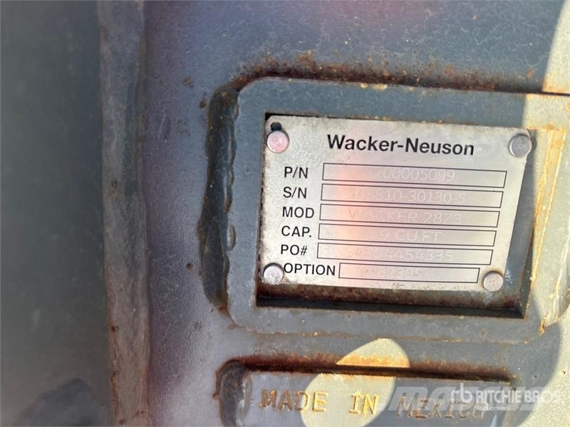 Wacker Neuson 28z3 16 in Digging Excavator Bucket Baldes