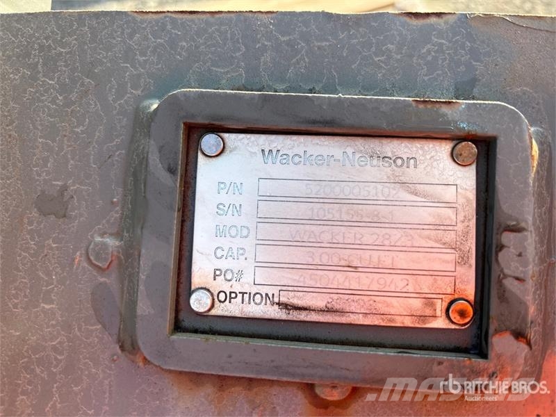 Wacker Neuson 28z3 24 in Digging Excavator Bucket Baldes