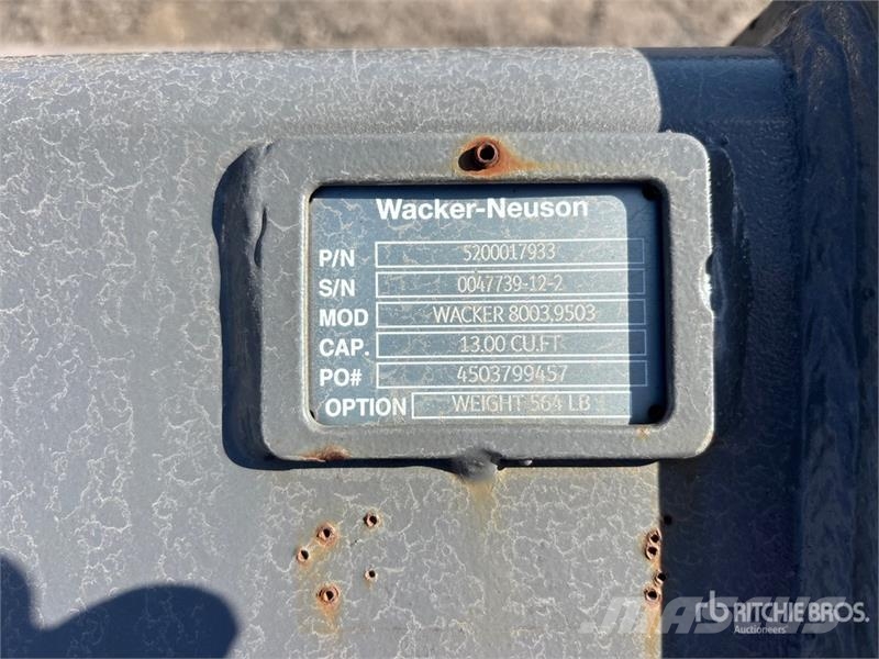 Wacker Neuson 28Z3 36 in Digging Excavator Bucket Bakken