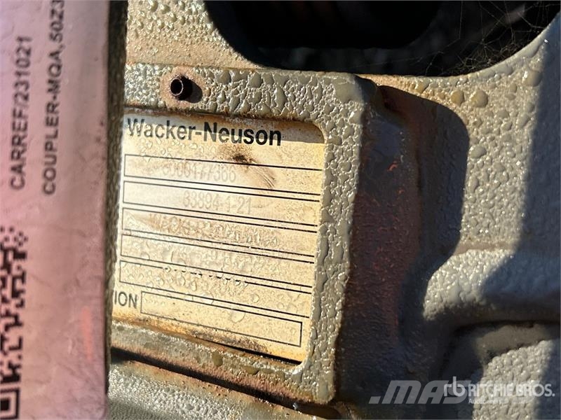 Wacker-neuson 50z3 10 in Quick Coupler موصلات سريعة