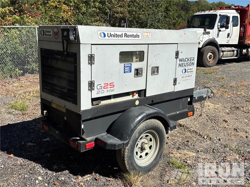 Wacker Neuson G-25 19.5 kW Mobile Generator Set Dizel agregati