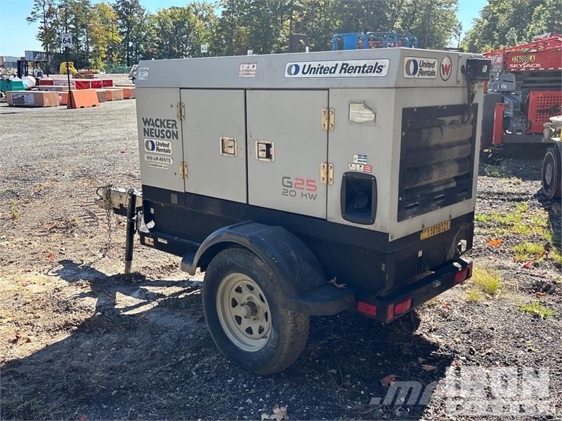 Wacker Neuson G-25 19.5 kW Mobile Generator Set Dizel agregati