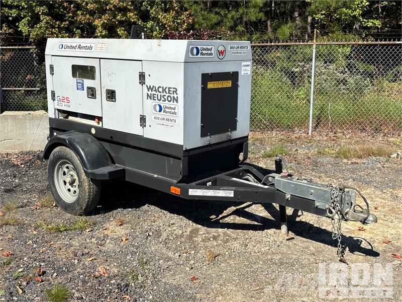 Wacker Neuson G-25 19.5 kW Mobile Generator Set Dizel agregati