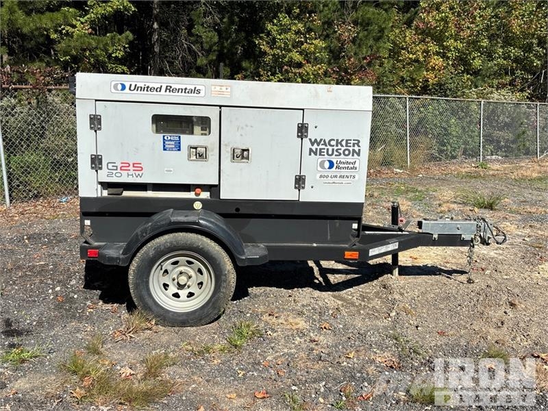 Wacker Neuson G-25 19.5 kW Mobile Generator Set Dizel agregati