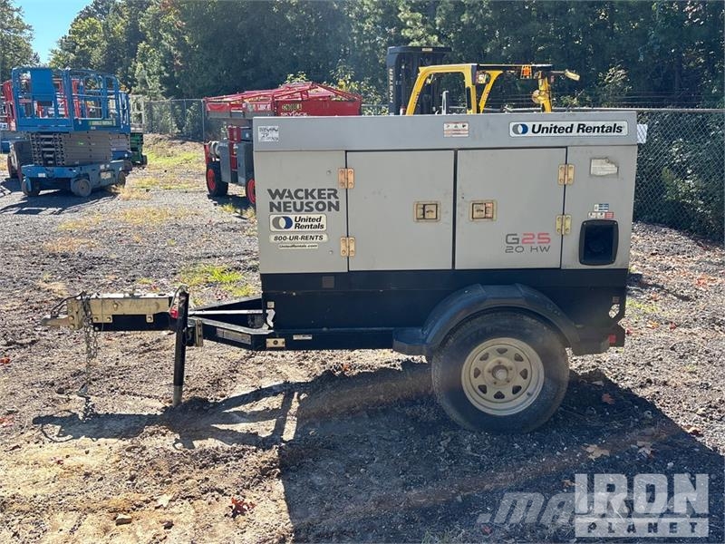 Wacker Neuson G-25 19.5 kW Mobile Generator Set Dizel agregati