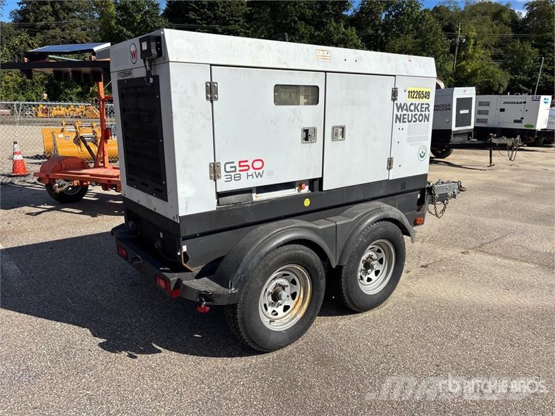 Wacker Neuson G50T4F 48 kW Generator Set Générateurs diesel
