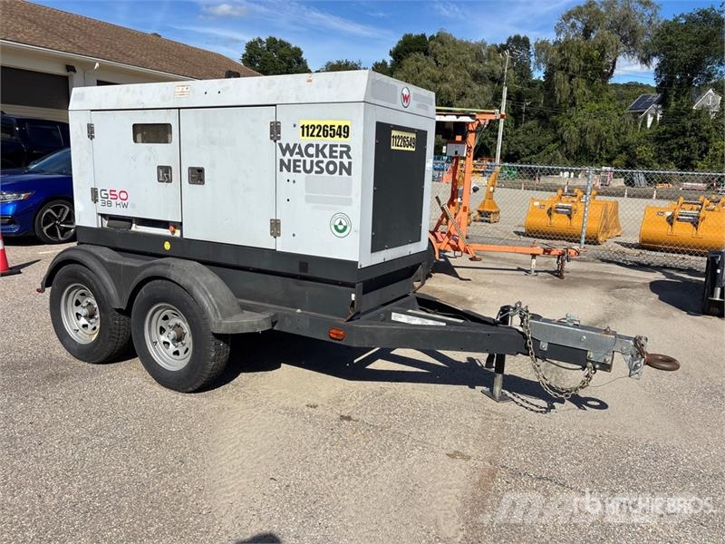 Wacker Neuson G50T4F 48 kW Generator Set Générateurs diesel