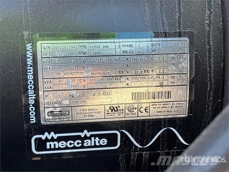 Wacker Neuson G50T4F 48 kW Generator Set Générateurs diesel