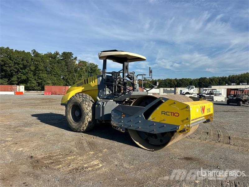 Wacker RC-110 Smooth Drum Compactor Walzenzüge
