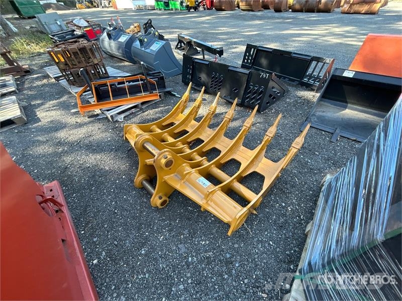Warrior Excavator Rake مكابس وميبسات التبن