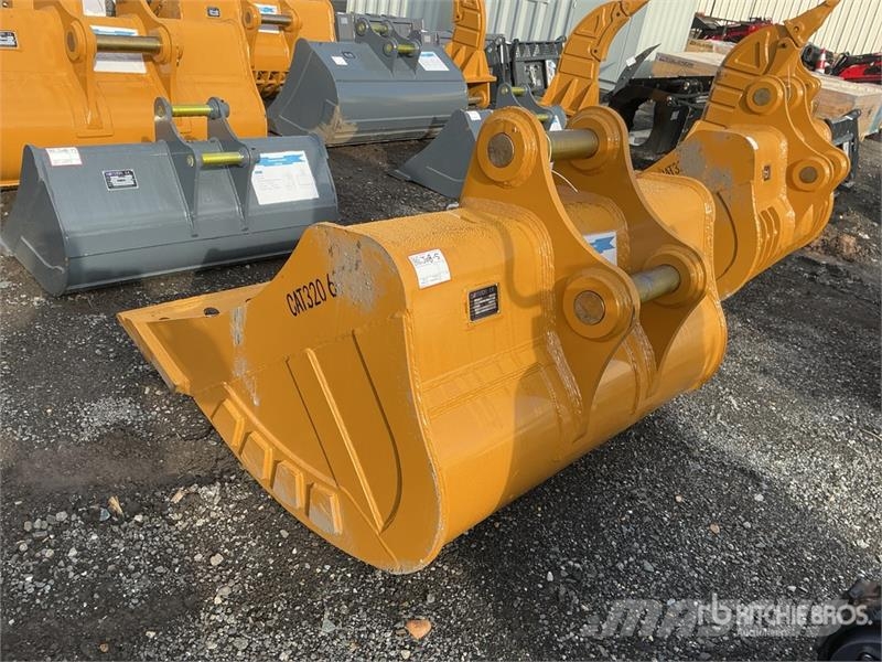 Warrior WBMCC20-1500 59 in Cleanup Excavator Bucket - Fits Buckets