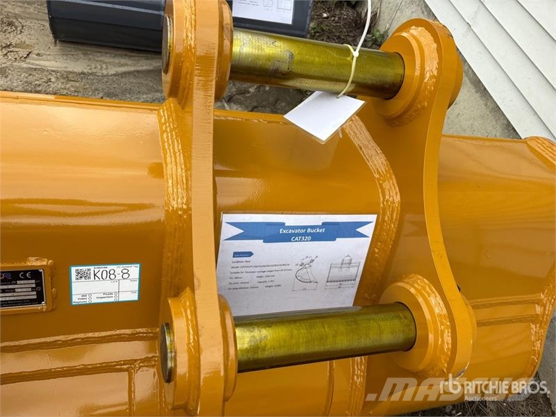 Warrior WBMCC20-1500 59 in Cleanup Excavator Bucket - Fits Baldes