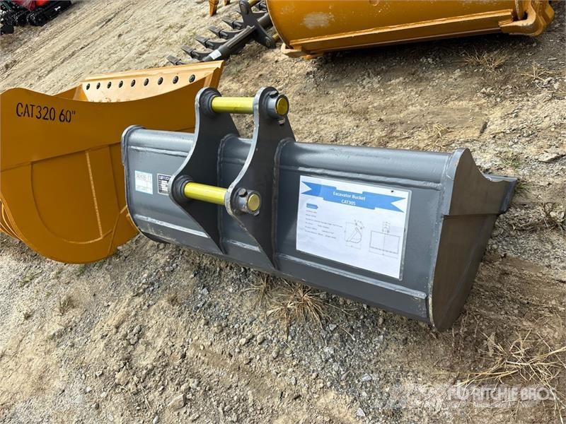 Warrior WBMCC5-1220 48 in Cleanup Excavator Bucket - Fits Kašike / Korpe