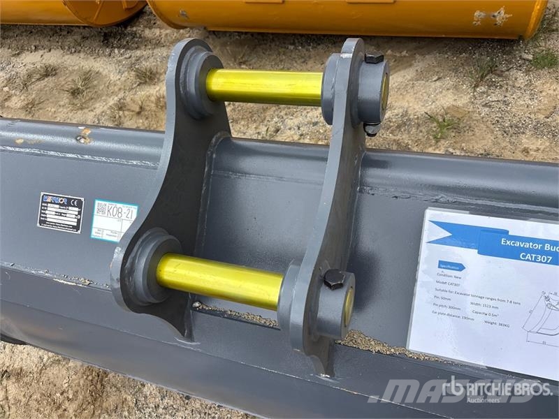 Warrior WBMCC7-1500 59 in Cleanup Excavator Bucket - Fits Kašike / Korpe