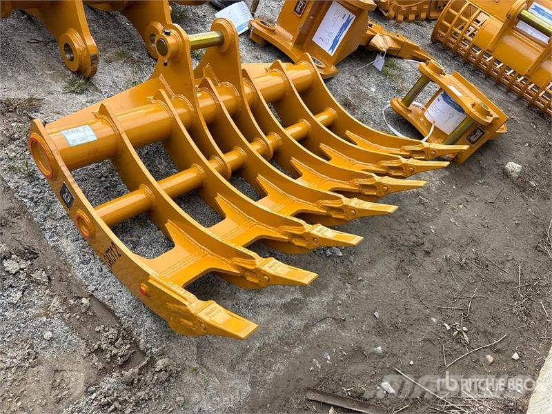 Warrior WBRC12-1620-1 64 in Excavator Rake - Fits Cat 312 Okretači i sakupljači sena