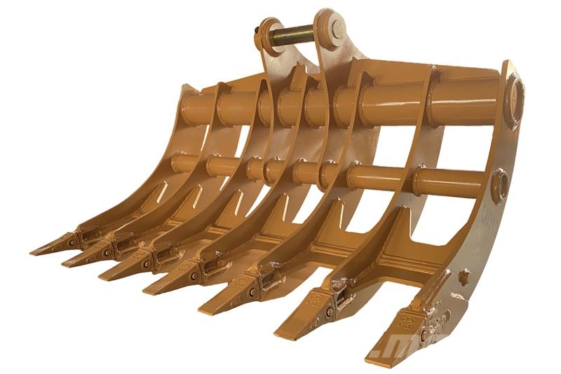 Warrior WBRC12-1620-1 64 in Excavator Rake - Fits Cat 312 Rakes and tedders