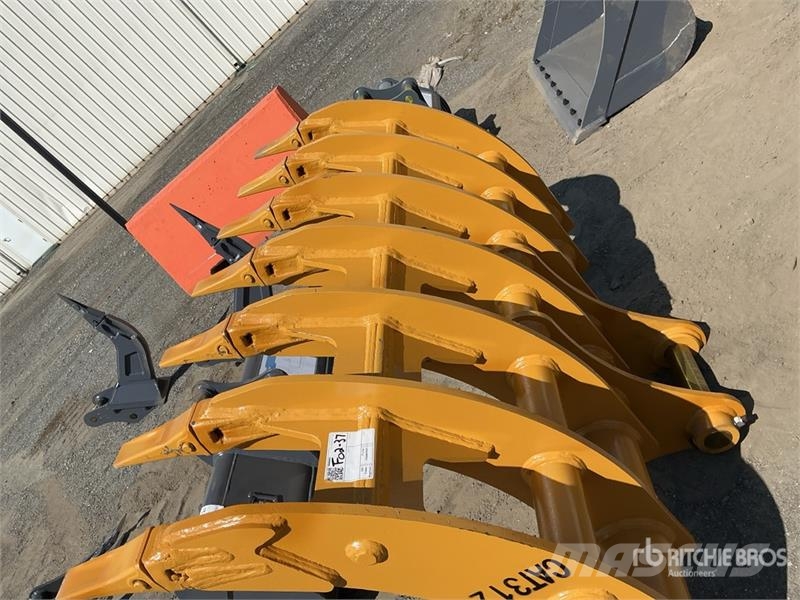 Warrior WBRC12-1620-1 64 in Excavator Rake - Fits Cat 312 Rakes and tedders