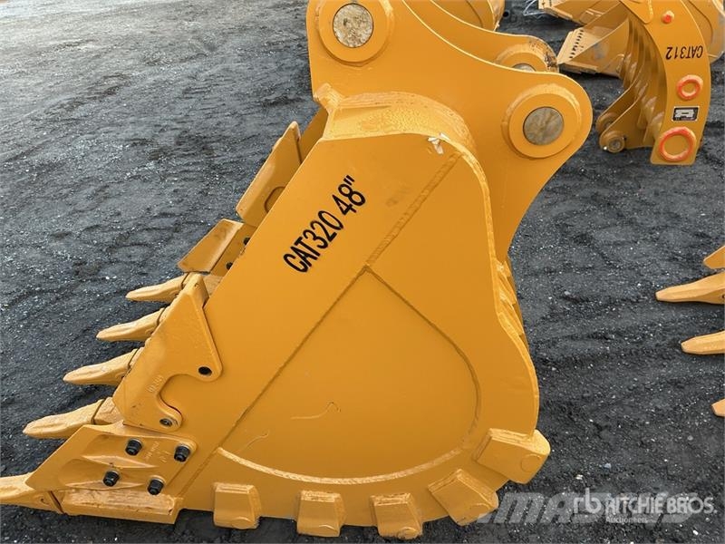 Warrior WBSC20-1100 44 in Skeleton Excavator Bucket - Fits Buckets
