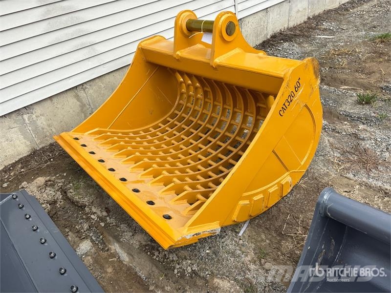 Warrior WBSC20-1500 60 in Skeleton Excavator Bucket - Fits Baldes