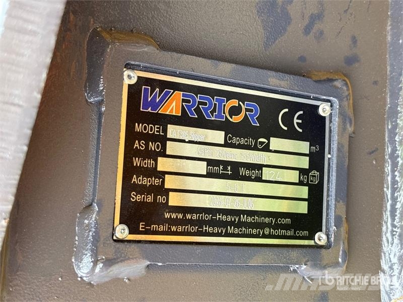 Warrior WR05-06 Excavator Ripper - Fits Cat 305 (Unused) Kultivatori za građevinarstvo