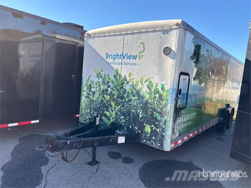 Wells Cargo EW2424-B 24 ft T/A Enclosed Trailer Umpikoriperävaunut