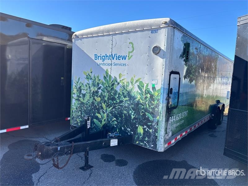 Wells Cargo EW2424-B 24 ft T/A Enclosed Trailer Umpikoriperävaunut