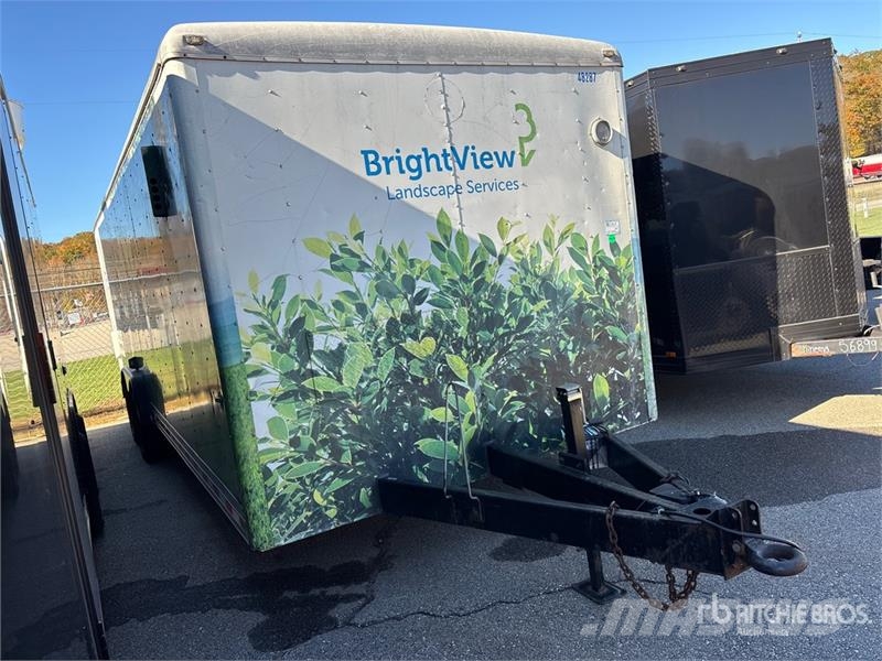 Wells Cargo EW2424-B 24 ft T/A Enclosed Trailer Umpikoriperävaunut