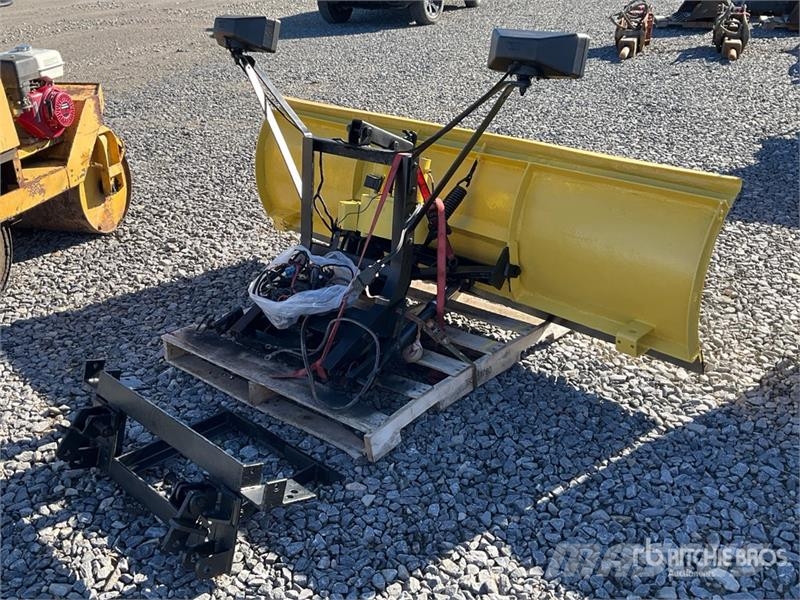 Western 90 in Power Angle Quick attach Snow Plow - Fits Tr Hojas y cuñas quitanieves