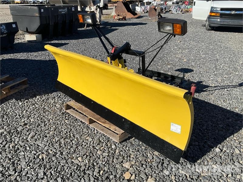 Western 90 in Power Angle Quick attach Snow Plow - Fits Tr Hojas y cuñas quitanieves