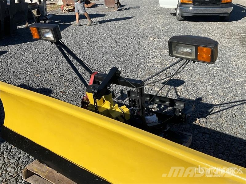 Western 90 in Power Angle Quick attach Snow Plow - Fits Tr Hojas y cuñas quitanieves