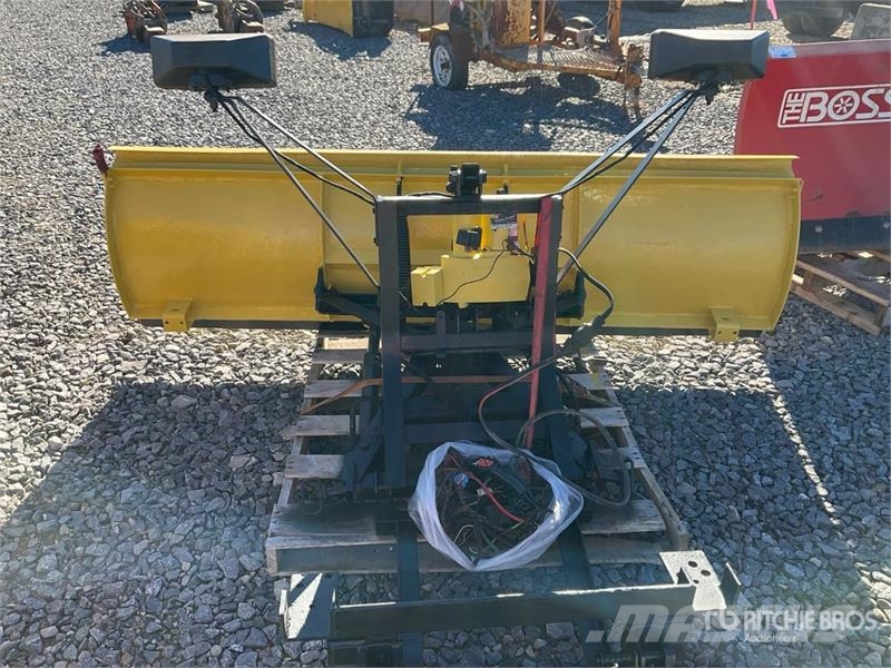 Western 90 in Power Angle Quick attach Snow Plow - Fits Tr Hojas y cuñas quitanieves