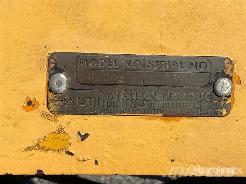 Western R2000 Double Drum Roller Rodillos de doble tambor