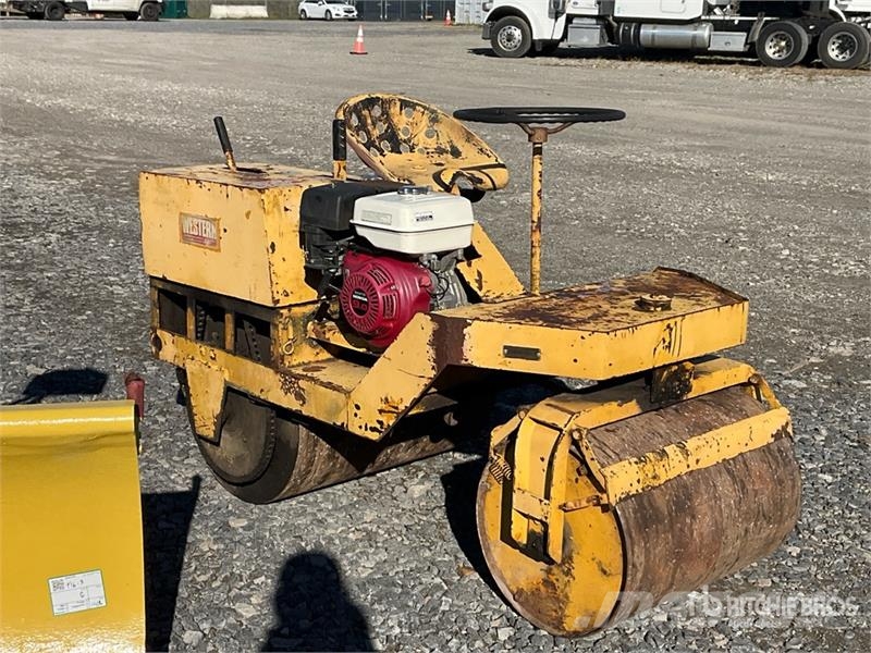 Western R2000 Double Drum Roller Rodillos de doble tambor
