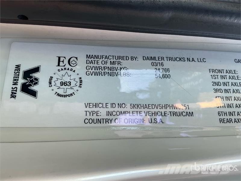 Western Star 4900 Avtotransporterji