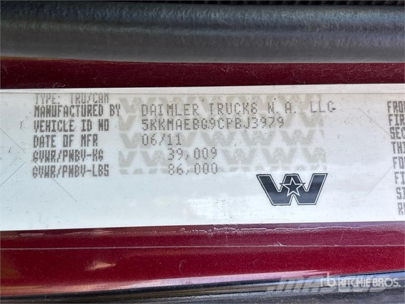Western Star 4900 8x4 Tri/A Dump Truck Kipper
