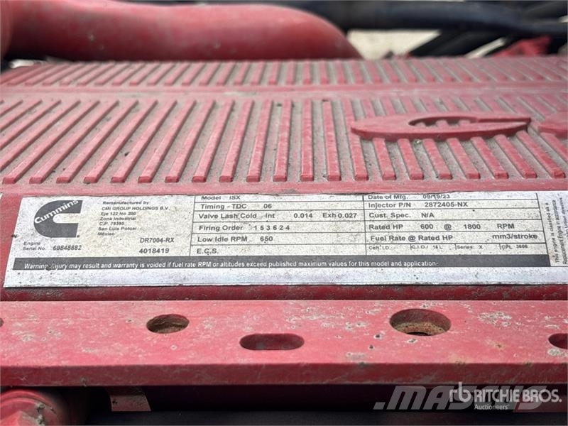 Western Star 4900 8x4 Tri/A Dump Truck Kipper