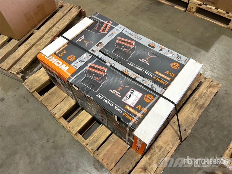 Wokin 132 pc Tool Chest Set Outros componentes