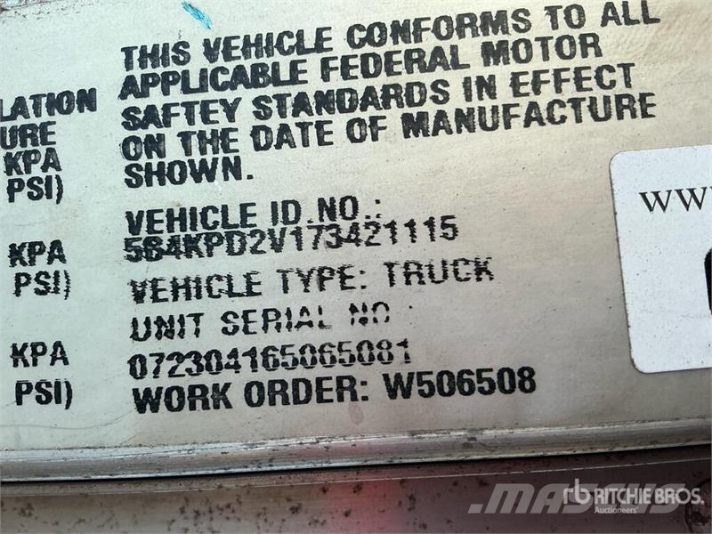 Workhorse W42 4x2 Step Van Furgonai