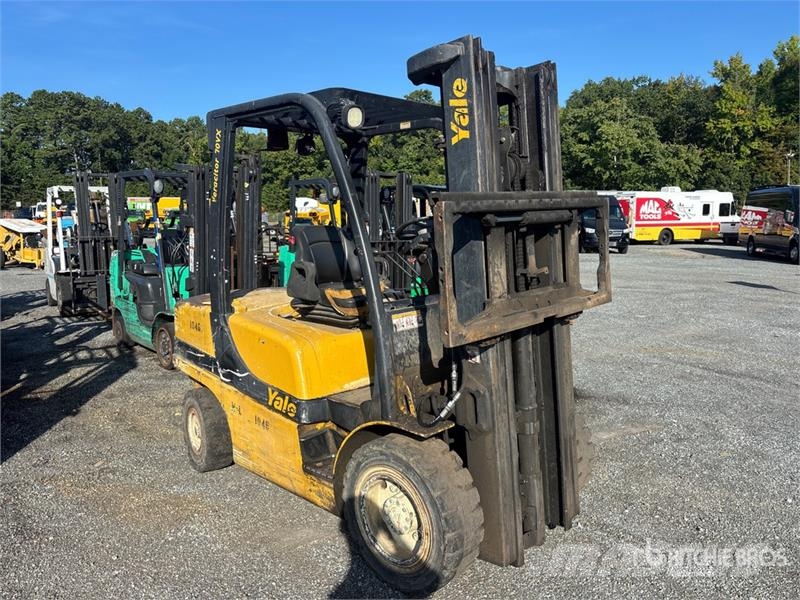 Yale GDP070VXNYSE091 6550 lb Cushion Tire Forklift Šakiniai krautuvai - Kita