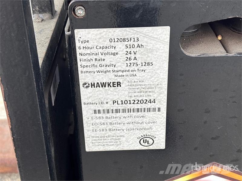 Yale MPE080VH 8000 lb Electric Pallet Jack Løftevogne