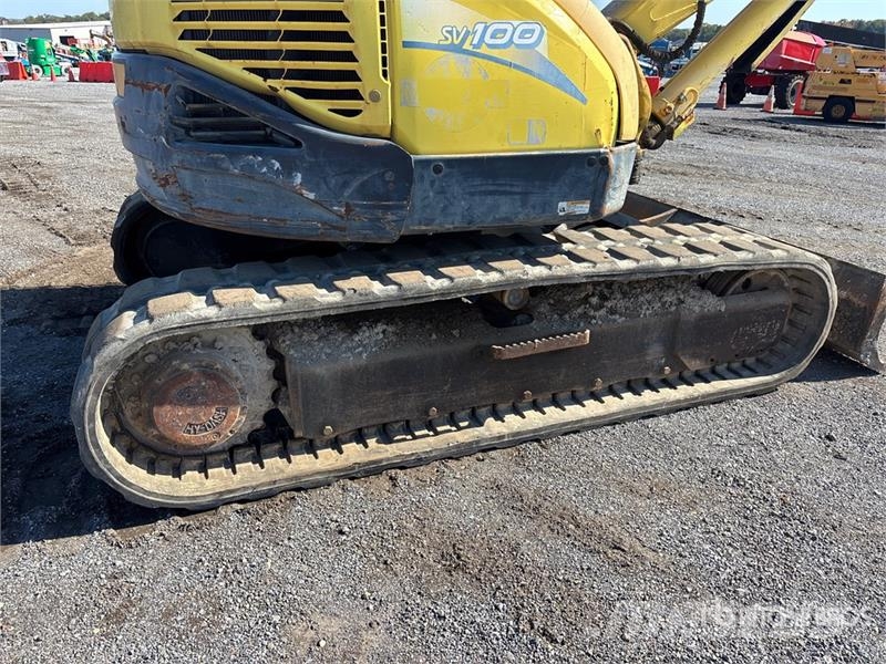 Yanmar SV100 Tracked Excavator Gravemaskiner på larvebånd