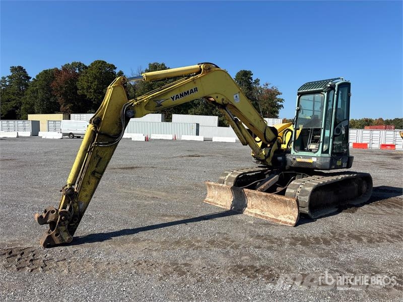 Yanmar SV100 Tracked Excavator Gravemaskiner på larvebånd