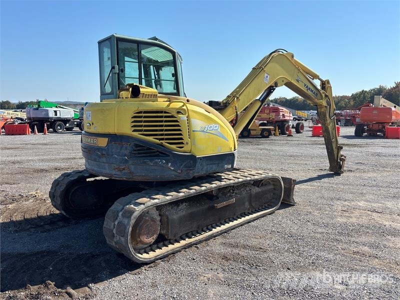 Yanmar SV100 Tracked Excavator Gravemaskiner på larvebånd