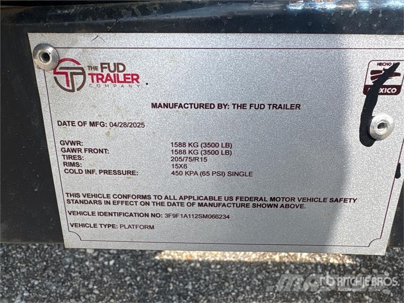 10 ft S/A Food Concession Trailer 其他拖車