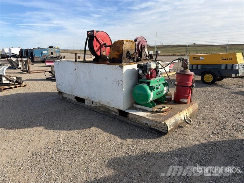  1000 gal Skid Mounted Steel Diesel Fuel Tank Tanques de combustível e aditivos